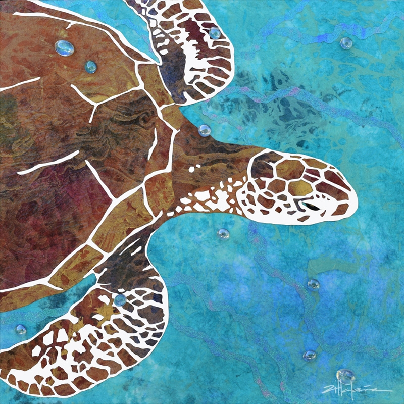 Danza de la Tortuga 1 by artist Marcy Ann Villafana